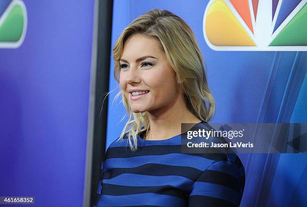 Actress Elisha Cuthbert attends the NBCUniversal 2015 press tour at The Langham Huntington Hotel and Spa on January 16, 2015 in Pasadena, California.
