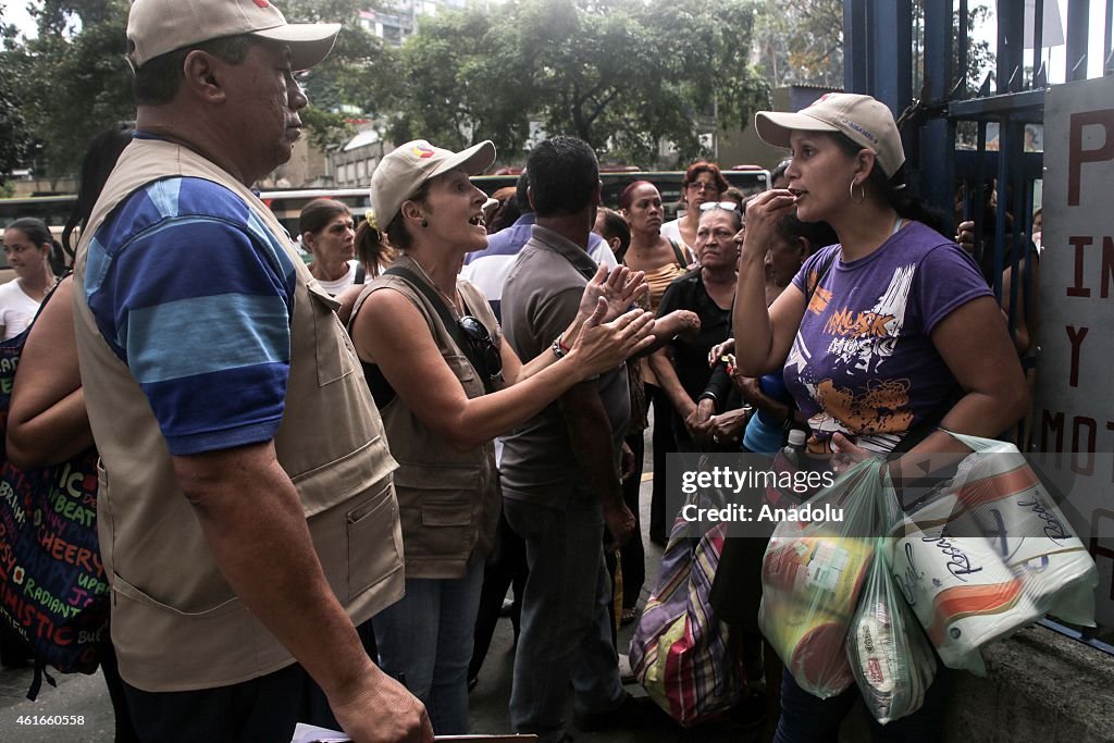 Shortage in Venezuela due to economical crisis