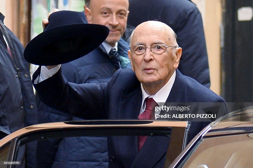 ITALY-POLITICS-PRESIDENT-NAPOLITANO