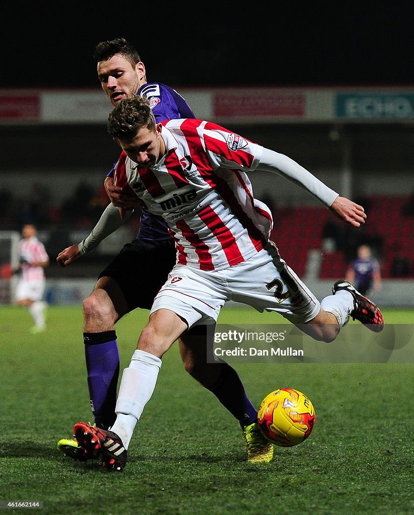 Cheltenham Town v Morecambe FC - Sky Bet League Two