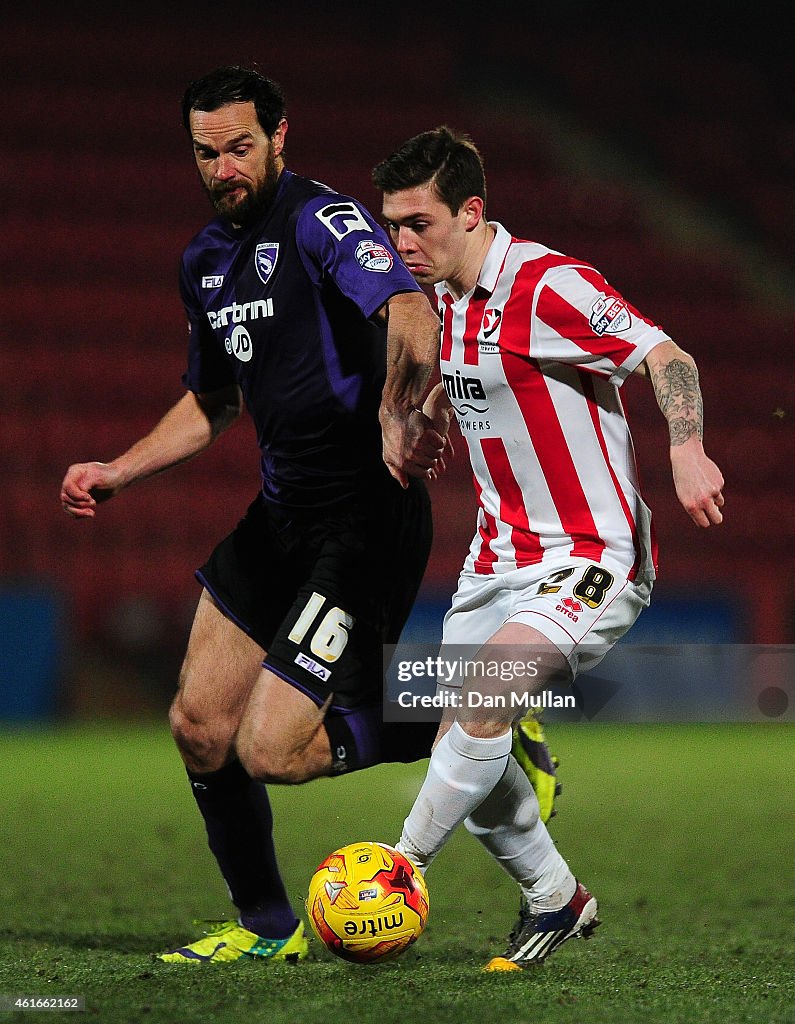 Cheltenham Town v Morecambe FC - Sky Bet League Two