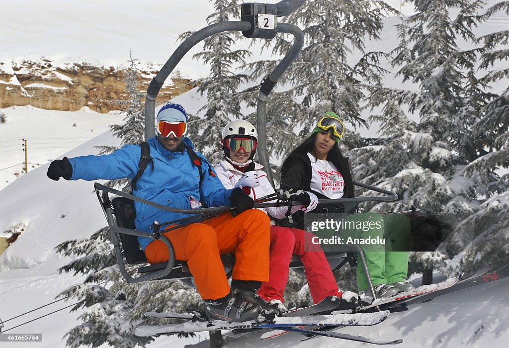 Skiing in Lebanon