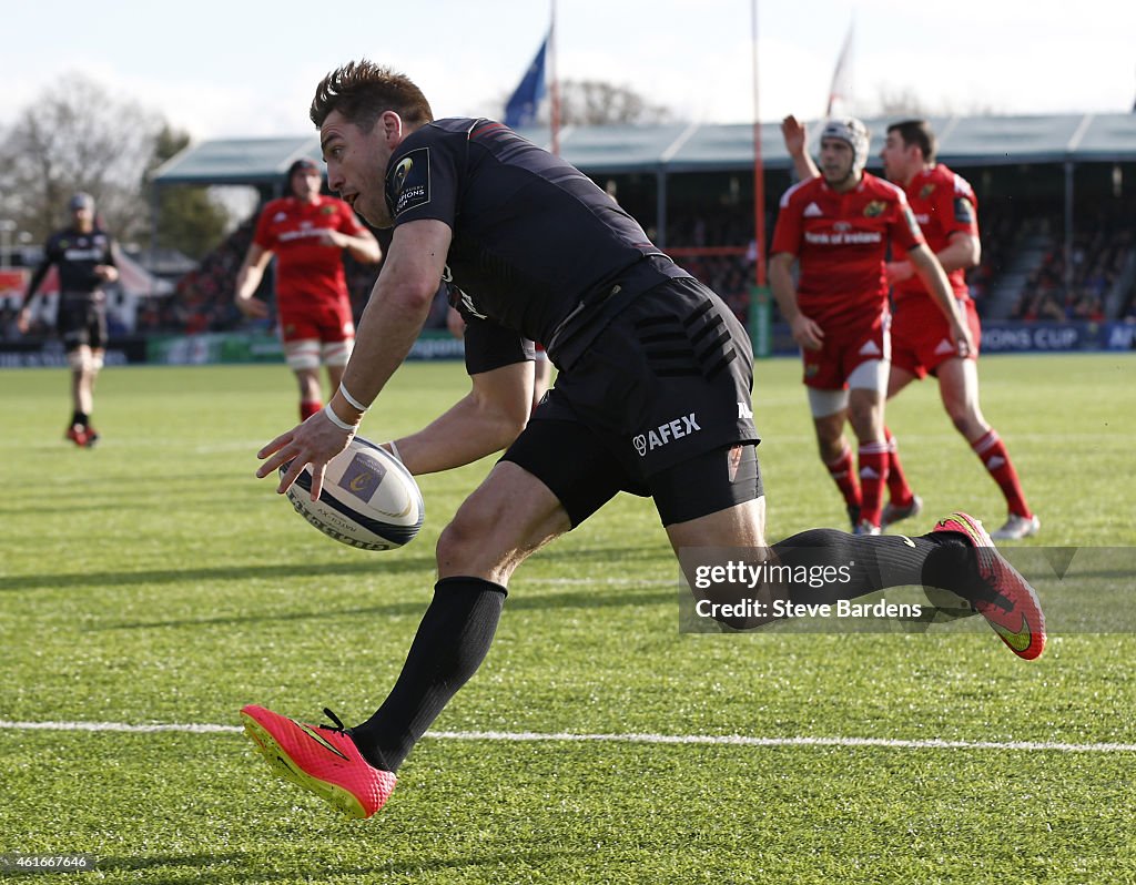 Saracens v Munster Rugby - European Rugby Champions Cup