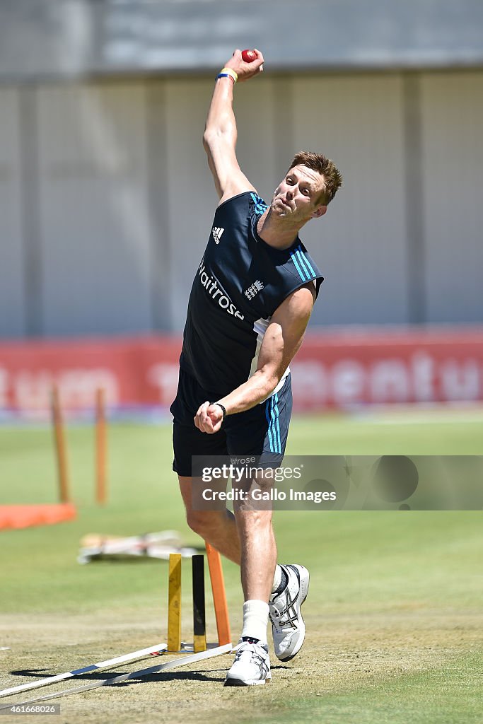 England Lions Training Session And Team Photograph