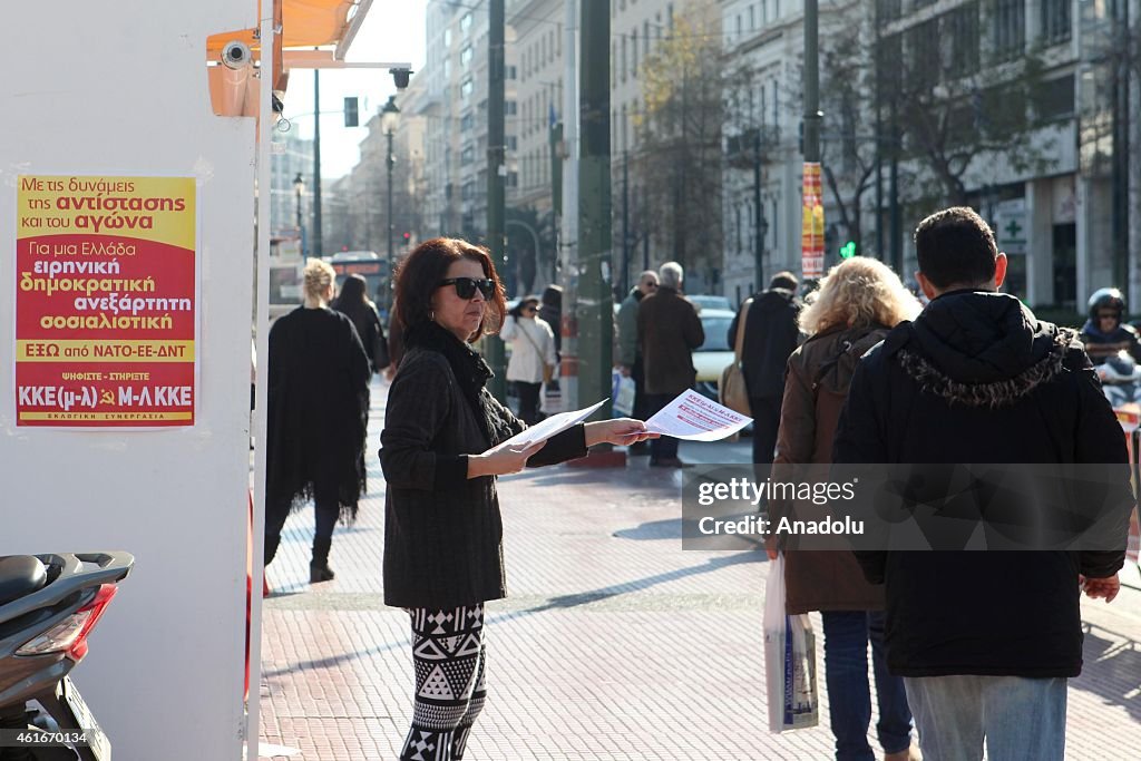 Electorial campaigns in Greece