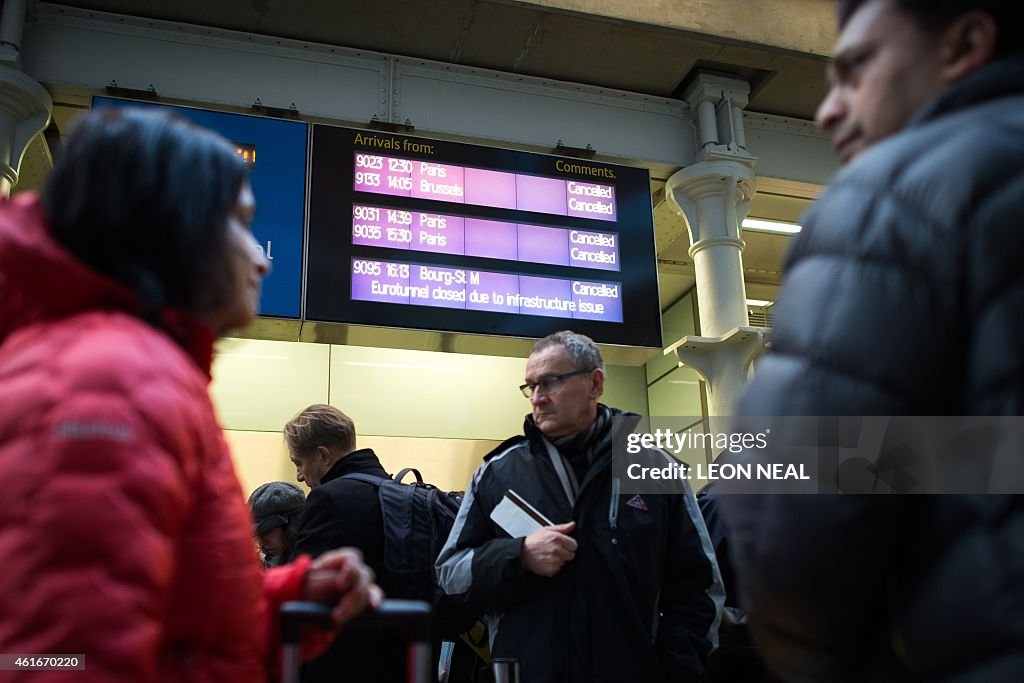 BRITAIN-FRANCE-TRANSPORT-EUROSTAR