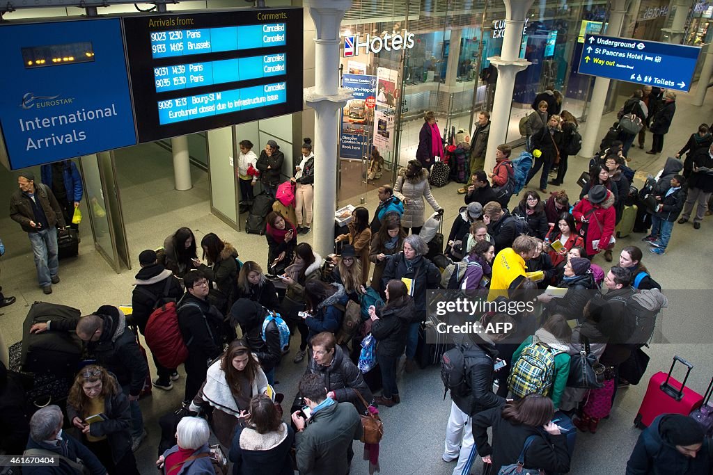 BRITAIN-FRANCE-TRANSPORT-EUROSTAR