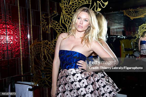 Model/actress Kiera Chaplin is photographed for Madame Figaro on September 29, 2013 in Paris, France. CREDIT MUST READ: Thierry...