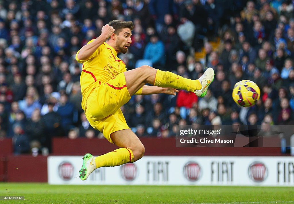 Aston Villa v Liverpool - Premier League