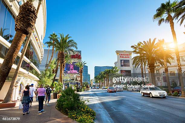 las vegas, the strip - strip de las vegas - fotografias e filmes do acervo