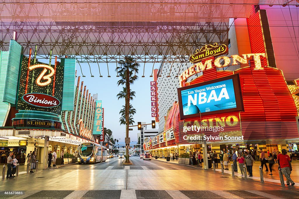 USA, Nevada, Las Vegas, Downtown Old Las Vegas, Fr