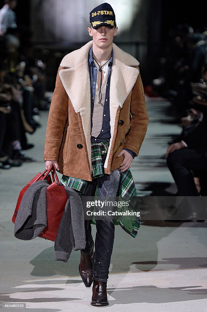 DSquared2 - Mens Fall 2015 Runway - Milan Menswear Fashion Week