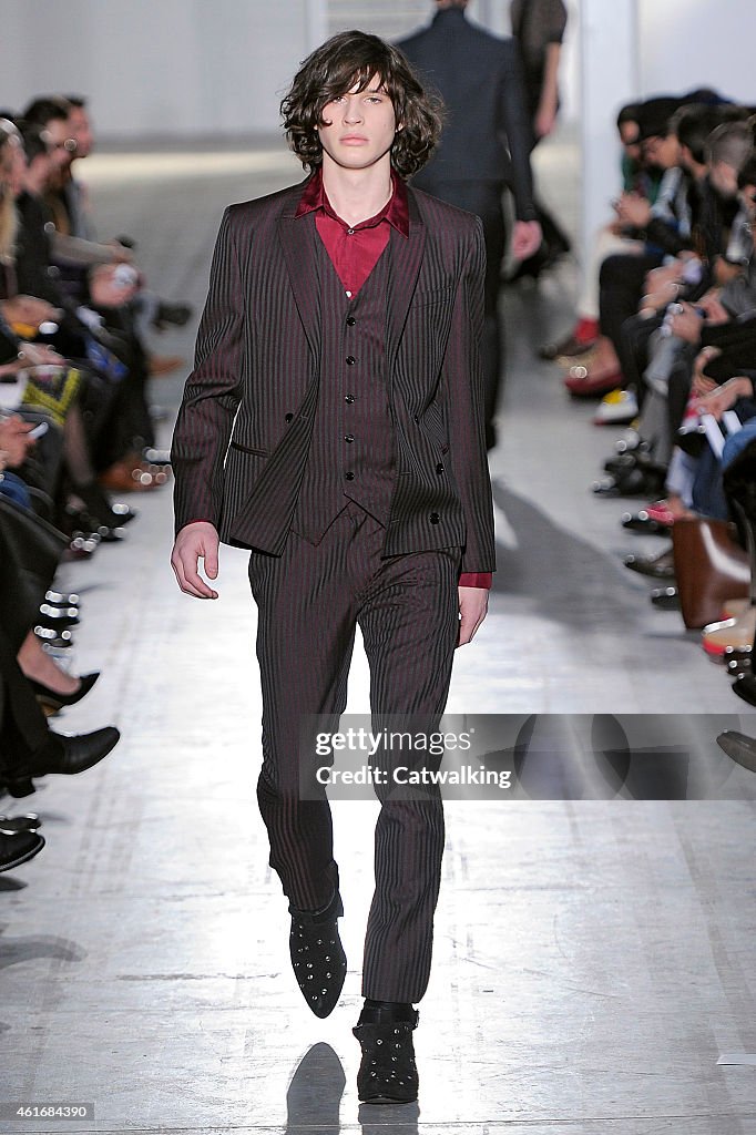 Costume National Homme - Mens Fall 2015 Runway - Milan Menswear Fashion Week