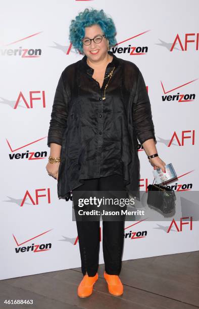 Writer Jenji Kohan attends the 14th annual AFI Awards Luncheon at the Four Seasons Hotel Beverly Hills on January 10, 2014 in Beverly Hills,...