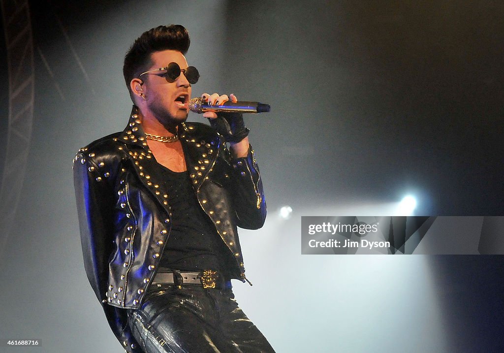 Queen & Adam Lambert Perform At The 02 Arena