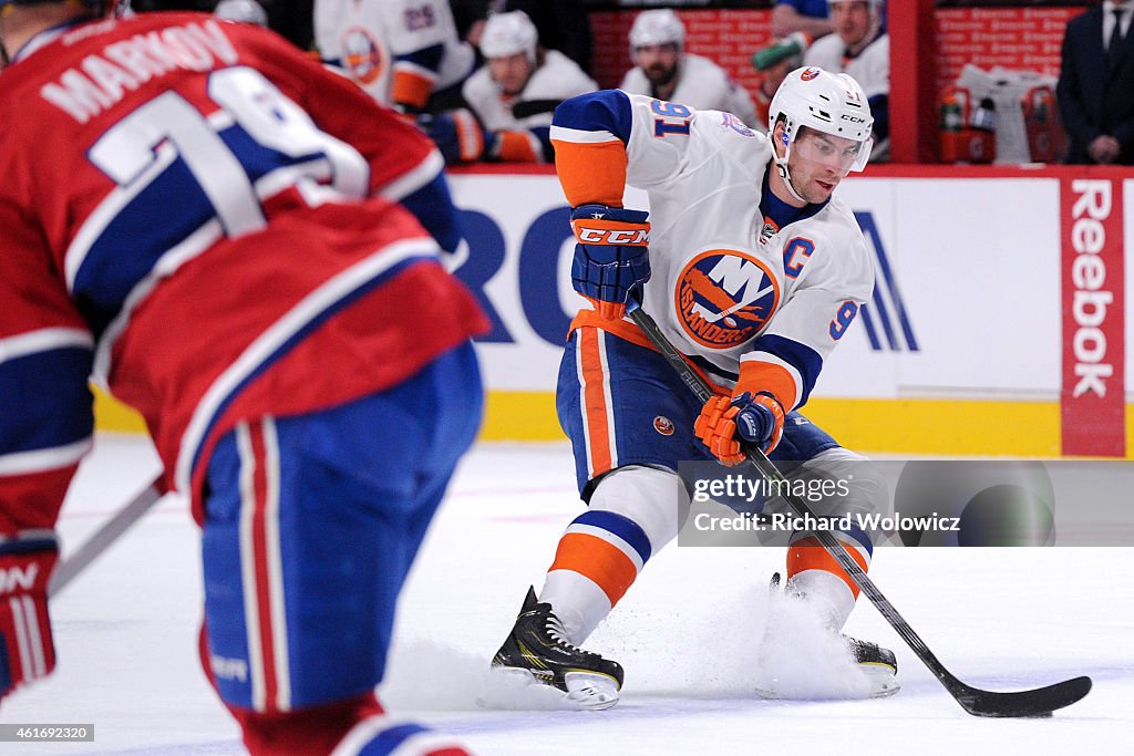 New York Islanders v Montreal Canadiens