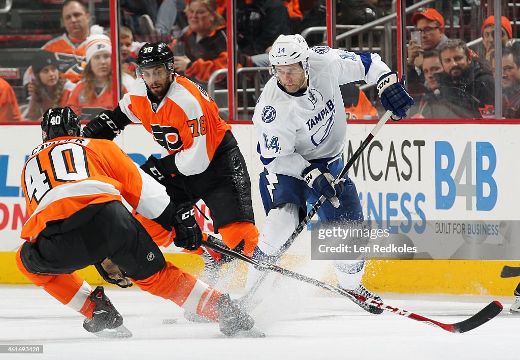 Tampa Bay Lightning v Philadelphia Flyers