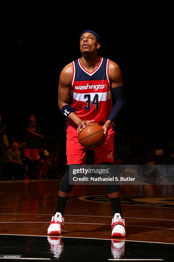 Washington Wizards v Brooklyn Nets