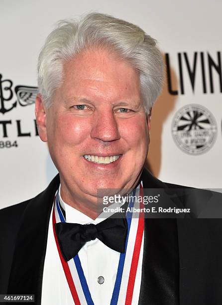 Aviator Greg Herrick attends the 12th Annual "Living Legends of Aviation" at The Beverly Hilton Hotel on January 16, 2015 in Beverly Hills,...