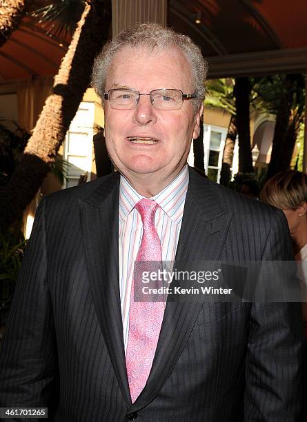 Chairman of the Board, Sony Corporation and AFI Board of Trustees Chair Sir Howard Stringer attends the 14th annual AFI Awards Luncheon at the Four...