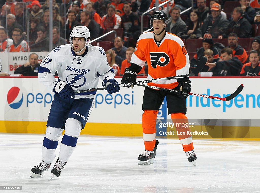 Tampa Bay Lightning v Philadelphia Flyers