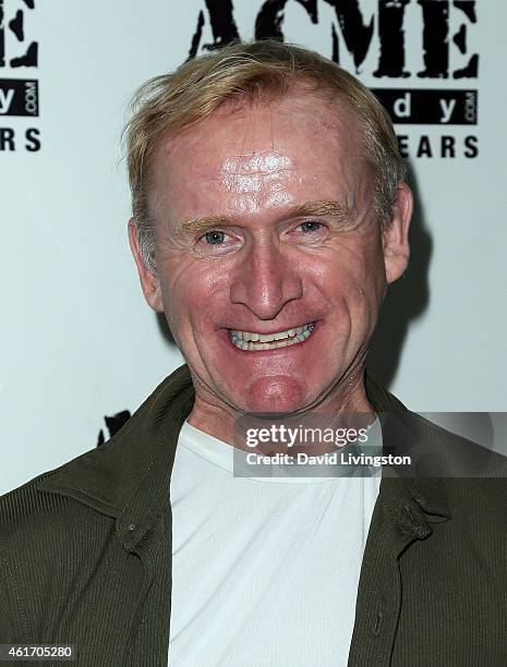 Actor Dean Haglund attends the "War of the Worlds" fundraiser for Sci-Fest LA official after party at Amalfi Restorante on January 17, 2015 in Los...