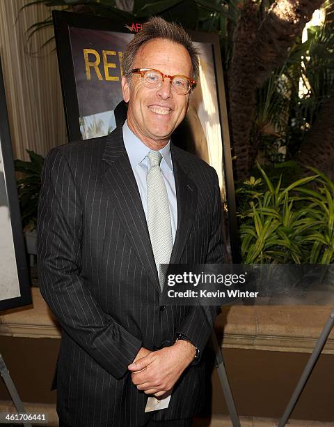 Producer Mark Johnson attends the 14th annual AFI Awards Luncheon at the Four Seasons Hotel Beverly Hills on January 10, 2014 in Beverly Hills,...