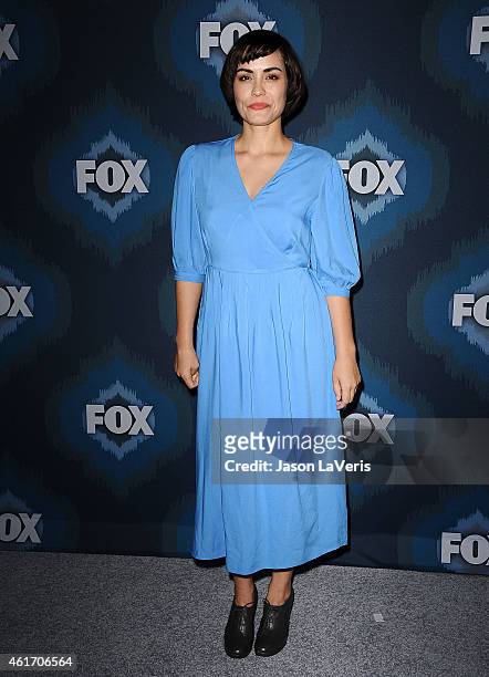 Actress Shannyn Sossamon attends the FOX winter TCA All-Star party at Langham Hotel on January 17, 2015 in Pasadena, California.
