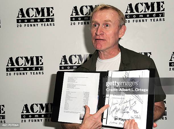 Actor Dean Haglund at the "War Of The Worlds" Funraiser For Sci-Fest LA held at the ACME Comedy Theatre on January 17, 2015 in Los Angeles,...