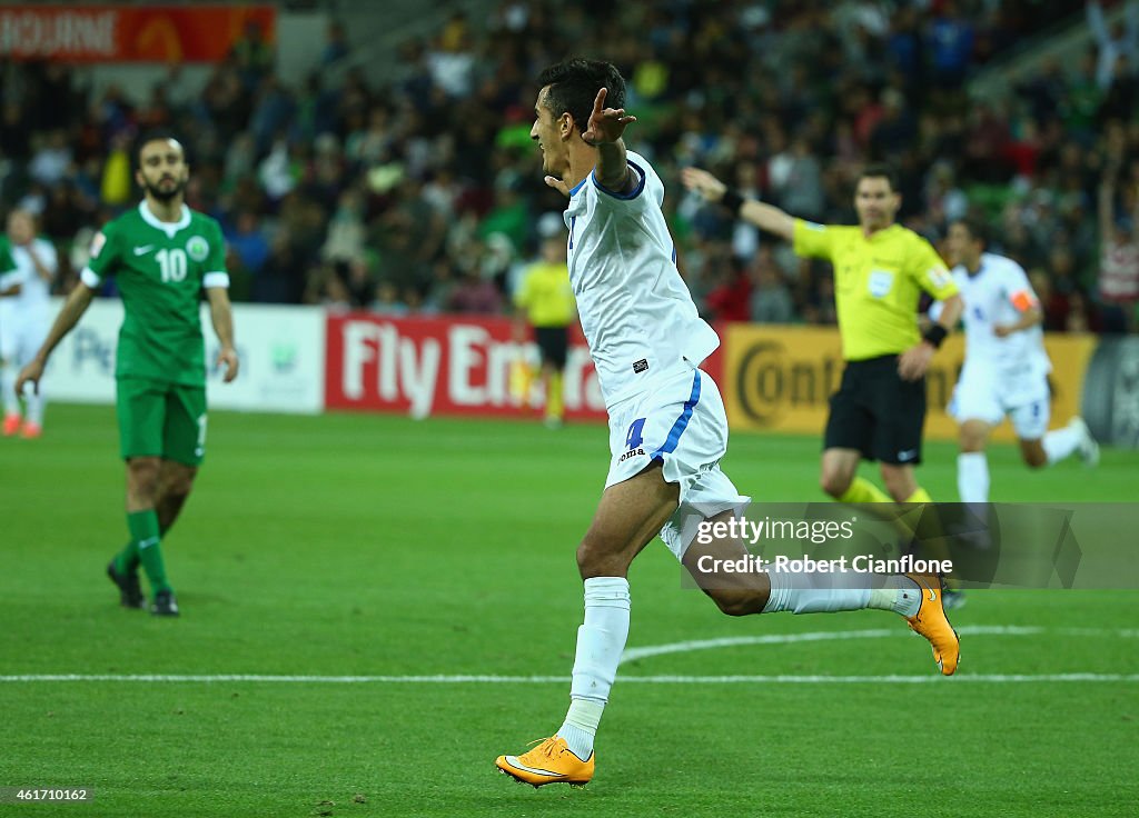 Uzbekistan v Saudi Arabia - 2015 Asian Cup