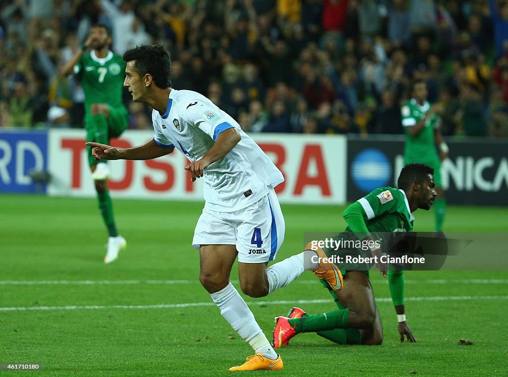 Uzbekistan v Saudi Arabia - 2015 Asian Cup