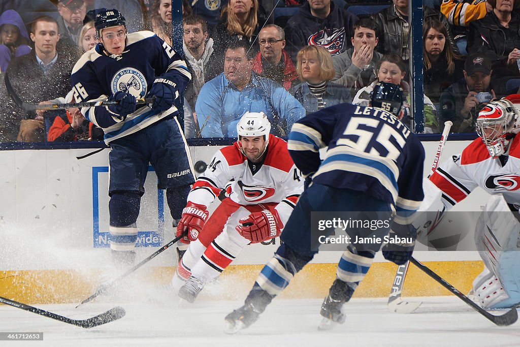 Carolina Hurricanes v Columbus Blue Jackets