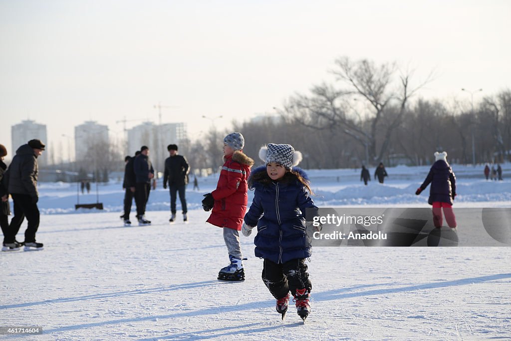 World Snow Day celebrations in Kazakhstan