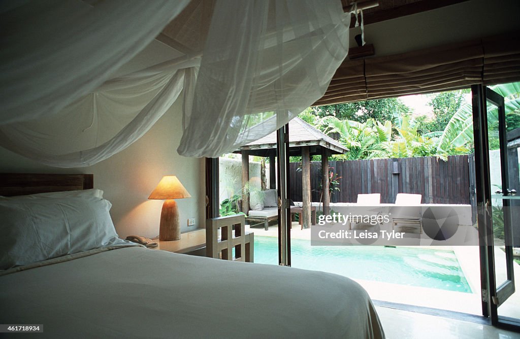 A pool villa at the Evason Hua Hin resort and spa, one of...