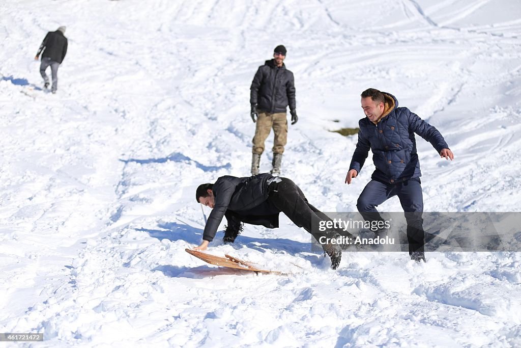 Petranboard Skiing Festival in Turkey's Rize