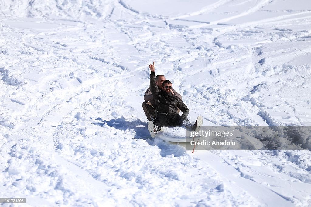 Petranboard Skiing Festival in Turkey's Rize