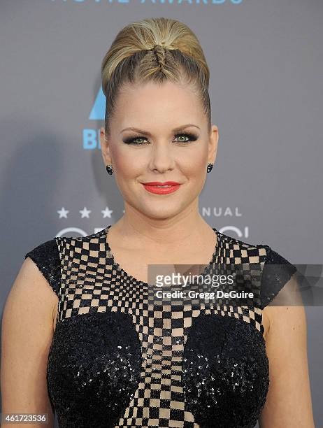Personality Carrie Keagan arrives at the 20th Annual Critics' Choice Movie Awards at Hollywood Palladium on January 15, 2015 in Los Angeles,...