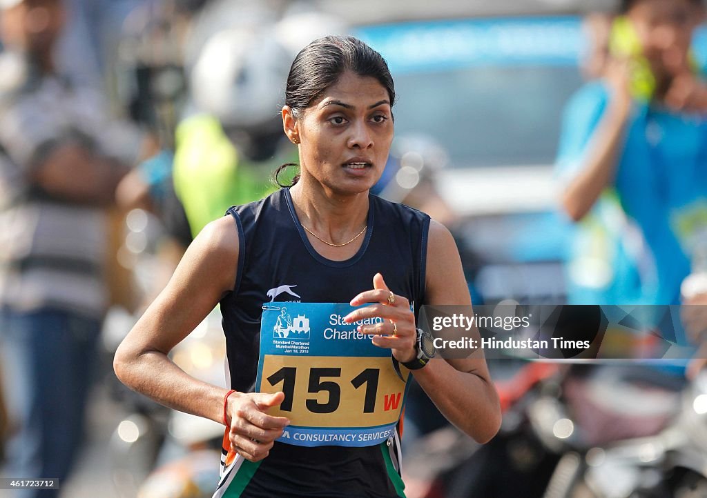 12th Edition Of The Standard Chartered Mumbai Marathon 2015