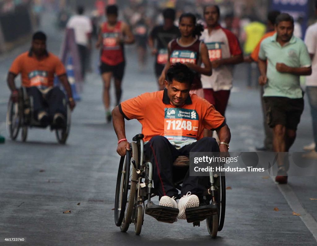 12th Edition Of The Standard Chartered Mumbai Marathon 2015