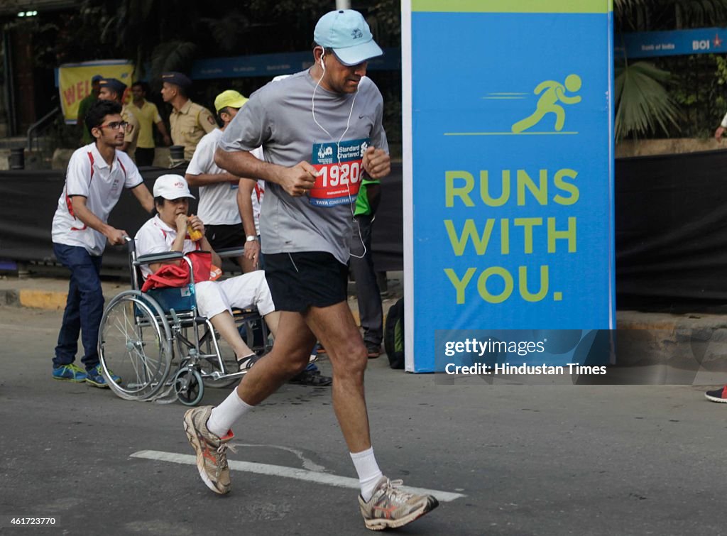 12th Edition Of The Standard Chartered Mumbai Marathon 2015