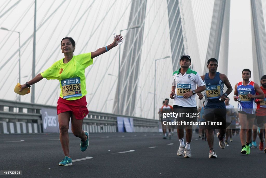 12th Edition Of The Standard Chartered Mumbai Marathon 2015