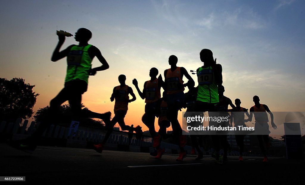 12th Edition Of The Standard Chartered Mumbai Marathon 2015