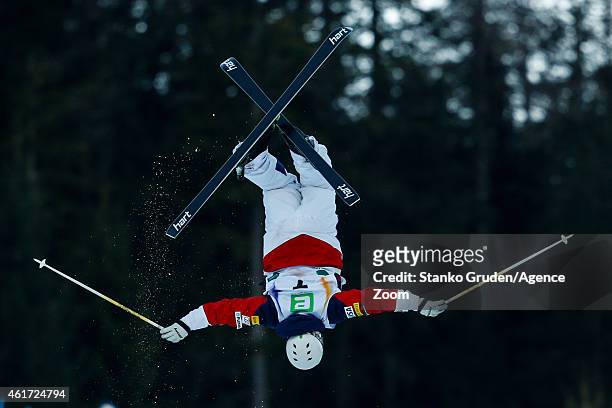 Patrick Deneen of the USA competes during the FIS Freestyle Ski World Championships Men's and Women's Moguls on January 18, 2015 in Kreischberg,...