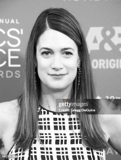 Writer Gillian Flynn arrives at the 20th Annual Critics' Choice Movie Awards at Hollywood Palladium on January 15, 2015 in Los Angeles, California.