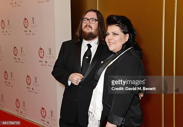 Iain Forsyth and Jane Pollard attend The London Critics' Circle Film Awards at The Mayfair Hotel on January 18, 2015 in London, England.