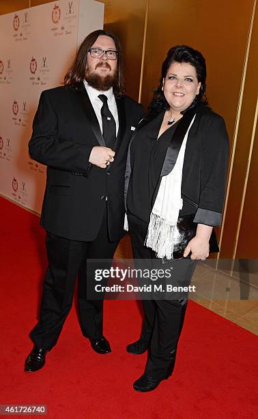 Iain Forsyth and Jane Pollard attend The London Critics' Circle Film Awards at The Mayfair Hotel on January 18, 2015 in London, England.