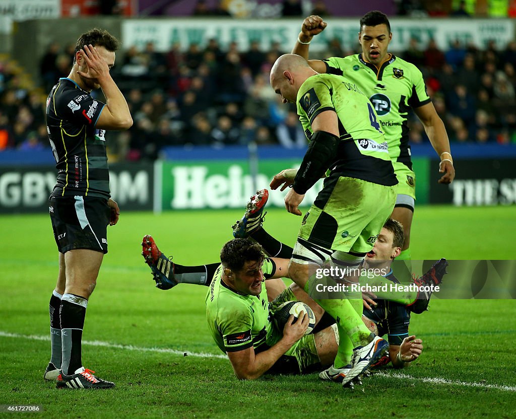 Ospreys v Northampton Saints - European Rugby Champions Cup