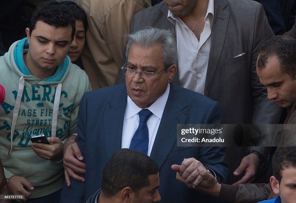 Egyptian actress Faten Hamama's funeral in Cairo