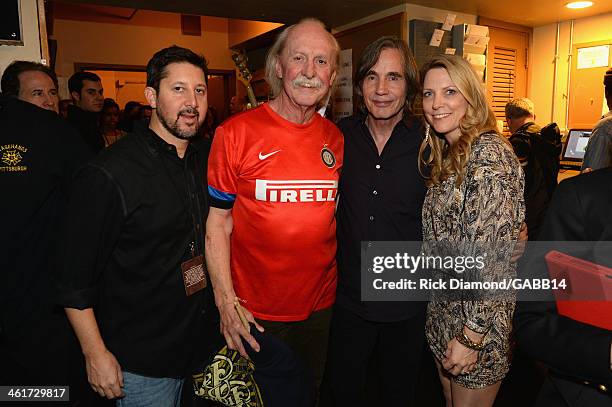 Executive Producer Keith Wortman, Butch Trucks, Jackson Browne, and Susan Tedeschi attend All My Friends: Celebrating the Songs & Voice of Gregg...