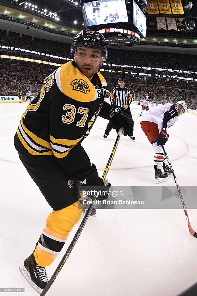 Columbus Blue Jackets v Boston Bruins